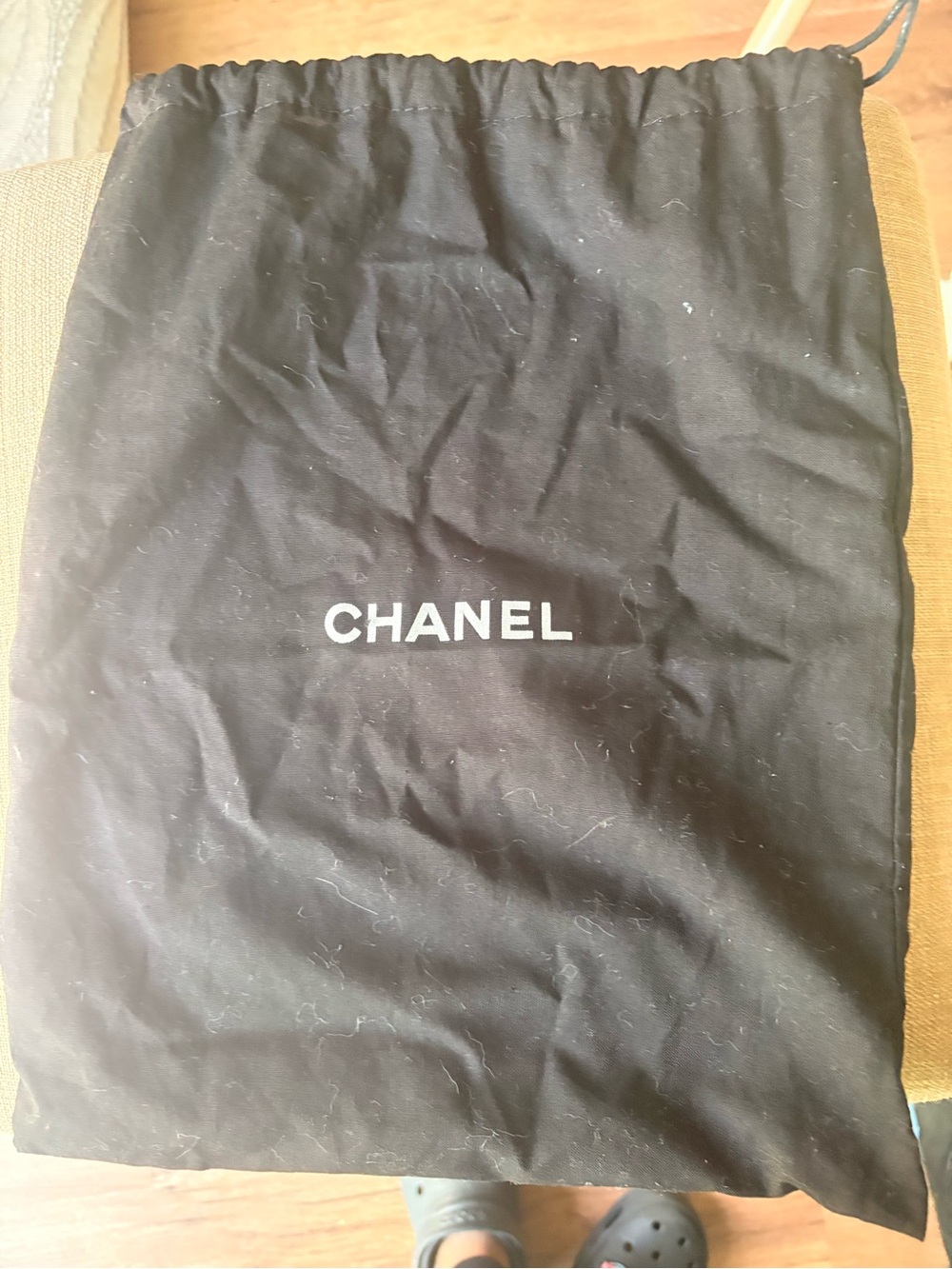 CHANEL size 38 straw sandals. OLIVE AND TAN color - Picture 8 of 8